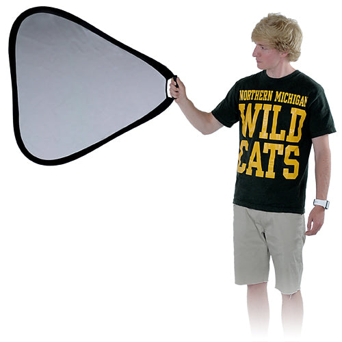 Fotodiox 2-in-1 Collapsible Teardrop Reflector Disc - Silver / Gold - 3 Size Options