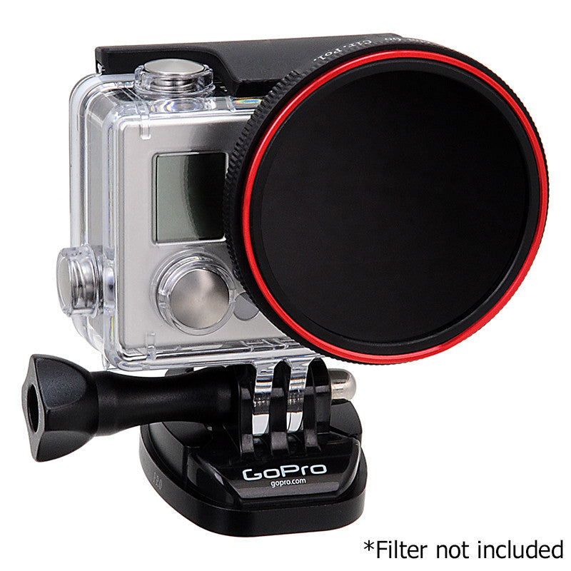 Fotodiox Pro WonderPana Go H3+ Filter Adapter - GoTough Filter Adapter System f/ GoPro HERO3+/4 Slimeline Skeleton or Underwater Housing (Not HERO3)